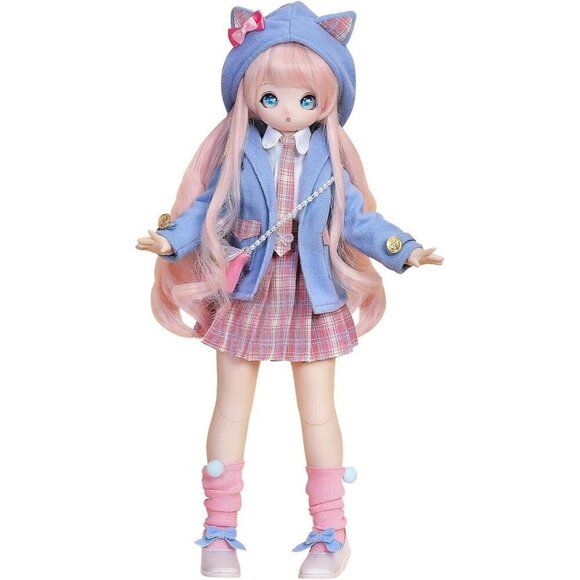 ICY Anime Style BJD Ball Jointed Doll Including Wig, 3D Eyes, Clothes, Shoes - Picture 1 of 5